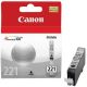 Canon CLI-221GY Gray Original Ink Cartridge With Chip