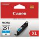 Canon CLI-251XL  Cyan Original Ink Cartridge High Yield