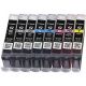 Canon CLI-42 Compatible Ink Cartridge 8 Color Pack BK/C/M/Y/PC/PM/GY/LGY