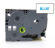 Brother TZe-213 P-Touch Label Tape, 6mm (0.25 Inch), Length of 8M, Blue on White, Compatible