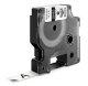 DYMO 18483 Black on White 1/2in Compatible Permanent Polyester Industrial Label Tape for RhinoPro