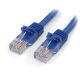 25Ft Cat5e Blue Patch Cable