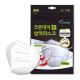 Cottonday KF94 Smog/infection prevention Mask one size for adult 3/pk