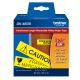 Brother DK4605 Original Continuous Removable Yellow Label 2.4 in x 100 ft ( 62 mm x 30.4 m ), OEM