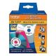 Brother DK1207 Original Die-Cut CD/DVD Film Labels, 2-1/3 Inch Diameter ( 58.2mm )100 Labels/ Roll, OEM
