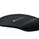 Intekview Rounded Gel wrist Mouse pad Black