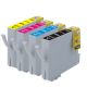 Epson T060 Ink Cartridges, 4 Color Set T060120 / T060220 / T060320 / T060420, Compatible 