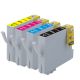 Epson Stylus CX3800 Ink Cartridges, T060, 4 Color Set, Compatible 