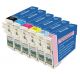 pson T078 Compatible Ink Cartridge 6 Color Set T078120 / T078220 / T078320 / T078420 / T078520 / T078620