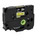 Brother HGe641 High Grade 18mm Black on Yellow P-touch Label Tape Length of 8m Compatible