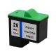 Lexmark 10N0026 Color Compatible Ink Cartridge (Lexmark No.26)