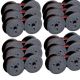 Compatible Universal Calculator Spool EPC B / R Black and Red Ribbons, 12 pack