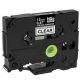 Brother HGeS131 High Grade 12mm Black on Clear P-touch Label Tape Length of 8m Compatible