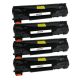 HP CE285A Black Toner Cartridge 85A 4 Pack Compatible