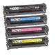 HP CB540A/CB541A/CB542A/CB543A Compatible Toner Cartridge 4 Color Set