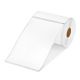 Zebra 4 Inch X 6 Inch Universal Desktop Direct Thermal Labels, White, 250/roll, for Zebra, Eltron, Sato, Datamax and other desktop printers - Minimum Order 5 Rolls