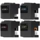 Brother LC20E BK/C/M/Y Combo Compatible Ink Cartridge for J985DW