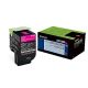 Lexmark 80C1HM0 Magenta Original Toner Cartridge, High Yield
