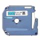Brother MK521 9mm Black On Blue P-Touch Label Tape, Compatible