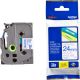 Brother TZe253 24MM (1 Inch), Length of 8M, Blue on White Original Label Tape 