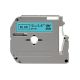 Brother MK531 12mm Black On Blue P-Touch Label Tape, Compatible