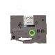 Brother HSe-231 11.7mm (0.5 Inch)Heat Shrink Tube Tape Cassette - Black on White, Compatible