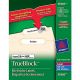Avery 05366 White File Folder Labels for Laser and Inkjet Printers 2/3 Inch x 3-7/16 Inch, Box of 600