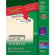 Avery 05266 File Folder Labels for Laser and Inkjet Printers 2/3 Inch x 3-7/16 Inch, Assorted Colors Pack of 750