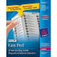 Avery 05267 Original White Return Address Labels for Laser Printers 1/2 Inch x 1-3/4 Inch, Pack of 2000