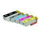 Epson T410XL Compatible Ink Cartridge 5 Color Combo High Yield BK/PBK/C/M/Y