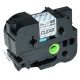 Brother TZe-FX161 36mm (1.4 Inch), Length of 8M, Black on Clear Flexible Compatible Label Tape