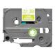 Brother TZe-MQG35 12mm ( 1/2 In. ) White on Lime Green P-Touch Tape Compatible