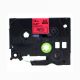 Brother TZe-431 12mm (0.5 Inch), Length of 8M, Black on Red Compatible Label Tape