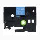 Brother TZe-535 12mm (0.5 Inch), Length of 8M, White on Blue Compatible Label Tape