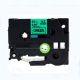 Brother TZe-751 24MM (1 Inch), Length of 8M, Black on Green Compatible Label Tape