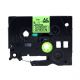 Brother TZe-D21 9mm (0.375 Inch), Black on Fluorescent Green Compatible Label Tape