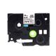 Brother TZe-FX231 12mm (0.5 Inch), Length of 8M, Black on White Compatible Label Tape