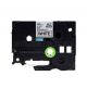 Brother TZe-FX241 18mm (0.75 Inch), Length of 8M, Black on White Flexible Compatible Label Tape