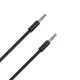 Black AUX Audio Cable with ø3.5 to ø3.5 Plug(L=4 FT)