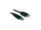 6ft USB 2.0 A Male to A Female Extension 28/24AWG Cable (Gold Plated)