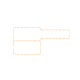 Cable Tag White Synthetic Thermal Label For M120 25mm x 38mm + 40mm 100 Labels/roll