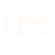 Price Tag White Synthetic Thermal Label For M120 30mm x 25mm + 45mm 100 Labels/roll