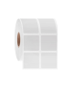 Zebra 1 Inch X 1 Inch Universal Desktop Direct Thermal Labels 2 UP, White, 2600/roll, for Zebra, Eltron, Sato, Datamax and other desktop printers - Minimum order 5 Rolls